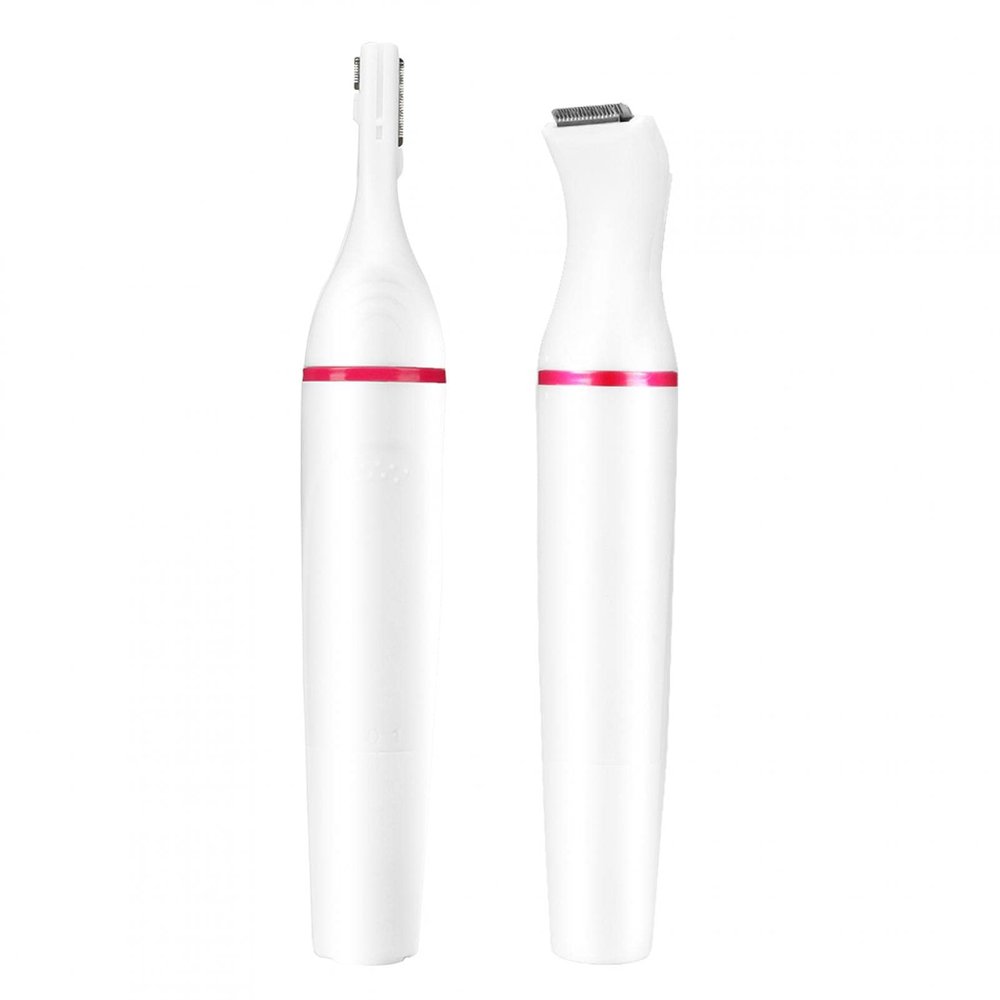 Women Electric Shaver, Women Eyebrow Trimmer Women Eyebrow Trimmer, with Detachable Cutter Heads 4-in-1 for Women Men
