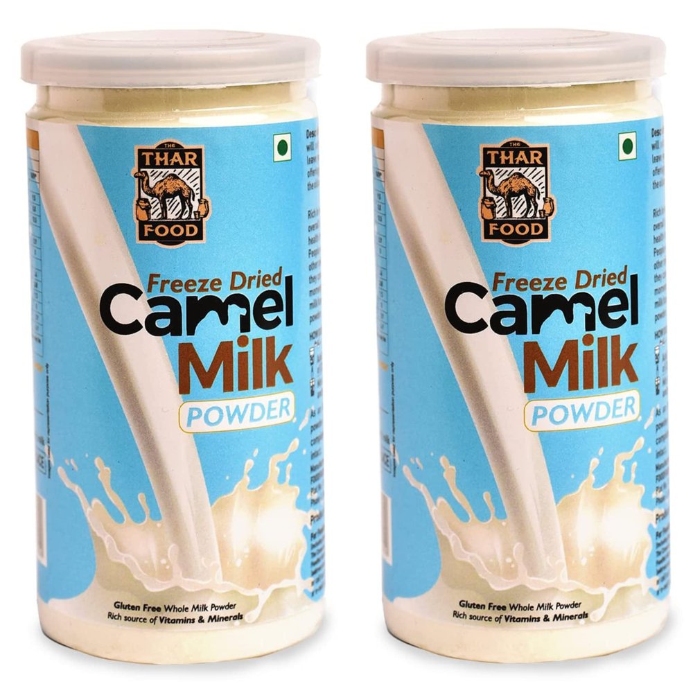 The Thar Food Camel Milk Powder - Camel Milk Powder for Height Growth, 100g Pack of 2