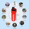 True Indian Combo Gym Shaker Bottle with Sipper Bottle, Shaker Bottles for Protein Shake 100% Leakproof Guarantee Protein Shaker/Sipper Bottle-Pack of 2 Shaker & Sipper (Red) view 3