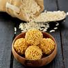 NPPV ORGANICS Home- Made Puffed Rice Balls/Pori Urundai/Aval Pori/Pori/Nel Pori Balls/Murmura Balls 100% Pure & Organic (5 pcs) view 3