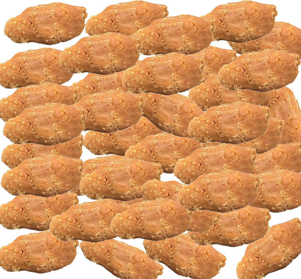 AWADH-Desi Gur Gudd,Hand made Jaggery Cubes 950gms, Pure Natural, No Preservatives Added, Jaggery Cube, Gud Jaggery, Jaggery Organic Cubes Bellam Nattu Sakkarai 950 Grams