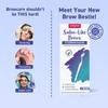Sirona Reusable Eyebrow Razors for Women - 3 Razors (Pack of 1) | Face Razor for Women for Facial Hair Removal | Gentle Eyebrow Shaper | Facial Razor with Protective Blade | Compact Grooming Tool view 2
