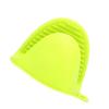 Pot Pinch Mitts, Compact Portable Bright Color Heat Resistant Pinch Mitts Professional Flexible Silicone for Depilatory Wax Pot(green) view 2