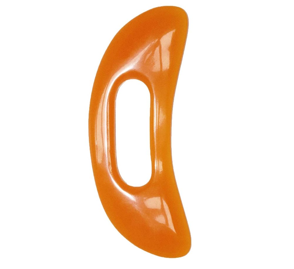 ACS Acupressure Extra Large Gua Sha Massage Tool,Hand Grip Plastic Gua Sha Lymphatic Drainage Mellite Quartz Perfect For Face Back And Body Scraping Massager