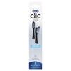 Oral-B Clic Toothbrush Ultimate Clean Replacement Brush Heads, Black, 2 Count view 1