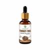 Mahogany Turkey Tail Mushroom Liquid Extract 30 ML Glass Bottle with dropper view 1