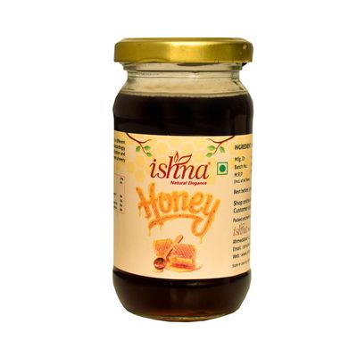 Ishna Honey | Organic Honey | 100% Pure and Nutural Honey | Raw Natural Honey | Sources of Nutrition - (250 GM)