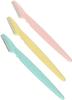URBAN BOX 3PCS Eyebrow Razor Exfoliating Dermaplaning Tool,Facial Dermaplane Razors Shaver Facial Hair Remover Shaving Trimming Grooming Eyebrow Shaper with Precision Cover for Women and Men view 1