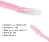 URBAN BOX 3PCS Eyebrow Razor Exfoliating Dermaplaning Tool,Facial Dermaplane Razors Shaver Facial Hair Remover Shaving Trimming Grooming Eyebrow Shaper with Precision Cover for Women and Men view 3