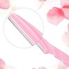 URBAN BOX 3PCS Eyebrow Razor Exfoliating Dermaplaning Tool,Facial Dermaplane Razors Shaver Facial Hair Remover Shaving Trimming Grooming Eyebrow Shaper with Precision Cover for Women and Men view 4