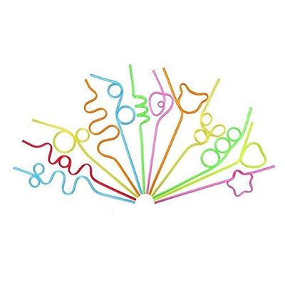Ubersweet Imported 1X(Children's Curly Party Straws, Crazy Party Straw Curling Novel Straws, f M9Y9