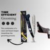 Fortive Gentleman Razor Stainless Steel Straight Edge Barber Razor For Men Well Balanced Sliding Style Weight, Finely Balanced (FREE Blade Inside) (Beard Comb+ Razor) view 4