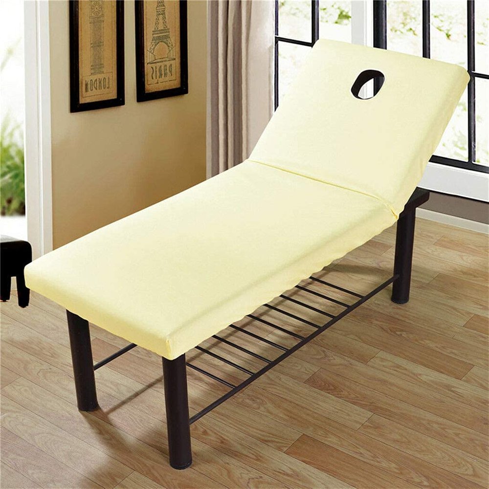 Ubersweet Imported Beauty Massage Ch Elastic Bed Ta Cover Salon C Sheet Beige