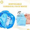 HEALTH SAFE 3 ply pack of 100 Ultra Lightweight Disposable Surgical Face Mask (Blue) view 2
