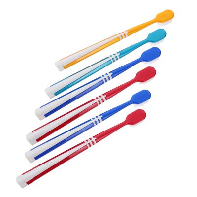 ARTIBETTER 6Pcs Extra Soft Toothbrush Toothbrushes Manual Toothbrush for Fragile Gums Adult Children (Assorted Color)