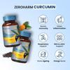 ZEROHARM Holistic Curcumin with 95% Curcuminoids & Piperine - Turmeric Supplement for Joints, Immunity for Men, Women - Nano Formulated 60 Tablets view 3