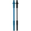 BlenderBottle Stay-In-Bottle Reusable Silicone Straws for BlenderBottle Shaker Bottles, Black and Blue (2 Pack) view 1