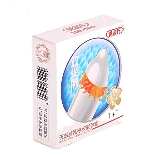OSQUI Air Wild Dotted With Bonazimes Cream Condom Pack of 2