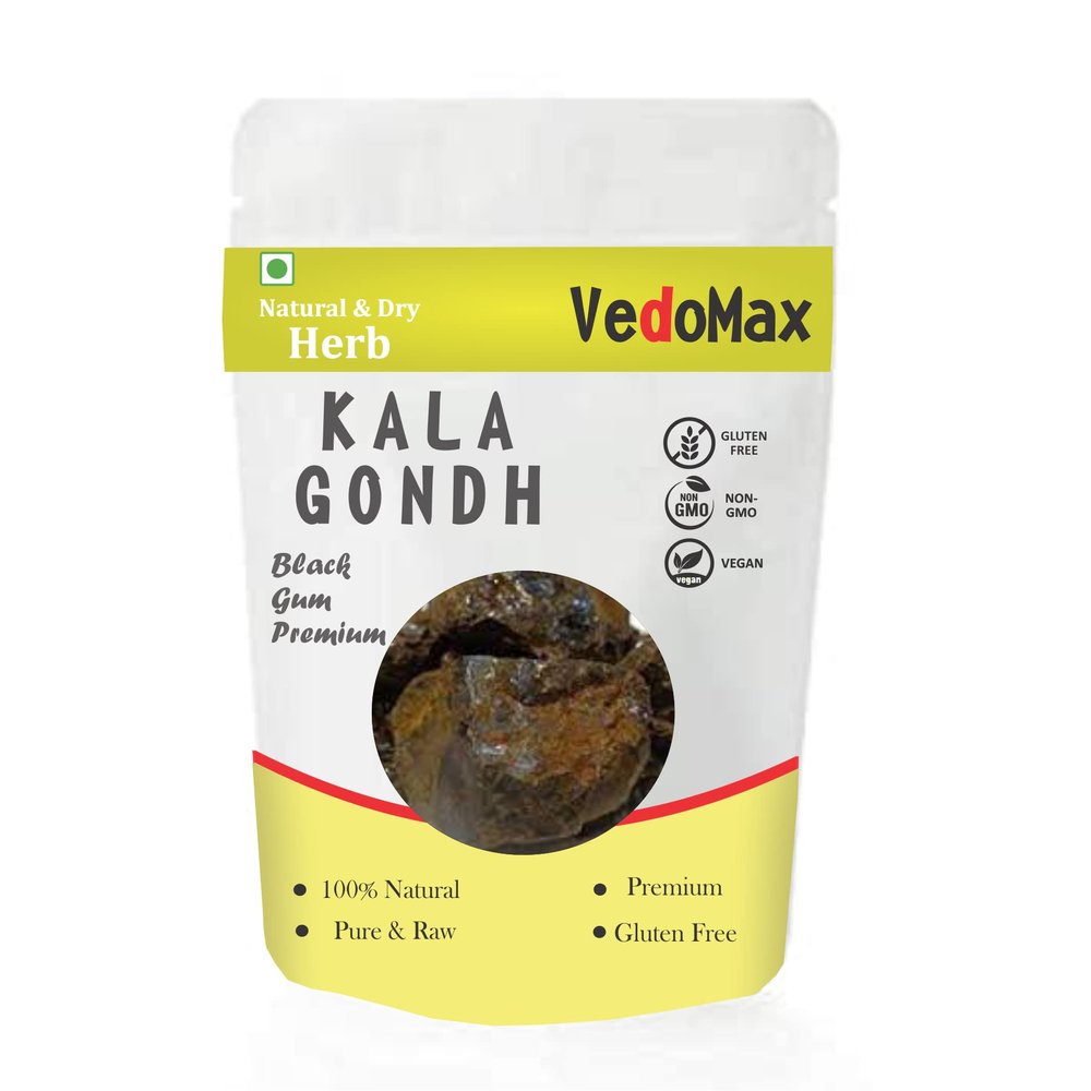 VedoMax Black Gum | Kala Gond | Gond Siyah | For Joint Health | Lab Tested and Certified - 400 gm
