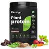 Plantigo Plant Protein Powder for Men, Women | 24g Clean & Green Pea Protein Isolate, 4.4g BCAA, 4g Fiber, 2g Leucine, All Amino Acids, 4x Fast Digestion, 95% Absorption, Swiss Chocolate 1kg view 1