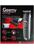 Ateer Geemy GM-6050 T-Blade 1 to3 mm Adjustable Professional Rechargeable Hair trimmer Hair Clipper For Men, Trimmer For Men Shaving, Savings Machine, 70 Min Coddles Use, Black view 2