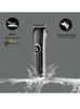Ateer Geemy GM-6050 T-Blade 1 to3 mm Adjustable Professional Rechargeable Hair trimmer Hair Clipper For Men, Trimmer For Men Shaving, Savings Machine, 70 Min Coddles Use, Black view 4