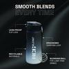 Ace Blend Blender 650ml | 100% BPA Free, Leak Proof | Protein Shaker Bottle with Blender Ball | Ideal for Protein, Pre-workouts | Portable Gym Shaker for Protein Shake, Plastic, Black view 3