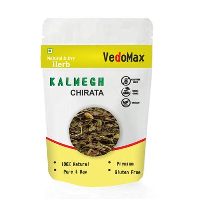 VedoMax Kalmegh | Nilevembu | Kalmegh Crushed | Andrographis paniculata - 200 gm