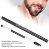 Beard Filling Kit, Enhance Hairline Waterproof Sweat Proof Long Lasting Beard Pencil Filler 4 Fork Tips Pen Black with Brush for Daily Use view 2