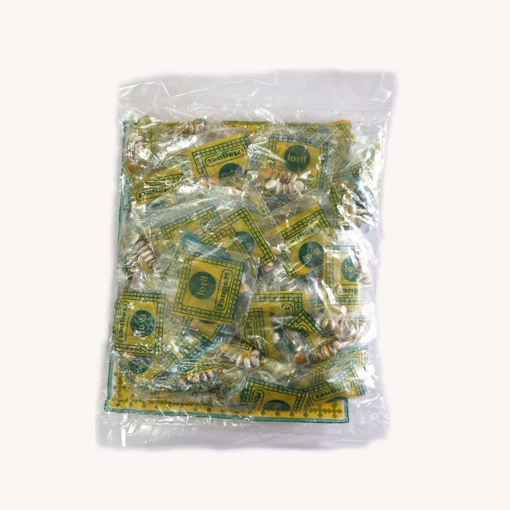 ANCS sujok byol magnet regular medium size 5mm 100pack Total-1000pc (yellow & White)