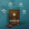 GREEN PROTEIN Sport Vegan Plant Pea Protein Isolate Powder, 25gm Protein, 5g BCAA Per Serving, No Added Sugar | Soy, Dairy, Gluten & Allergen Free | Mochaccino Flavor, Standup Pouch (1kg) view 2
