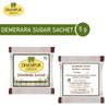 Dhampurgreen Demerara Brown Sugar Sachets,1Kg (1 X 200Pcs X 5G) | Sugar Sachets For Tea Coffee | Demerara Golden Brown Sugarcane | Source Of Minerals | Healthier Substitute For White Sugar view 2