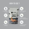 ENORA Brazilian Stripless Wax Beans for Women (100g) | With Wooden Spatula | Natural | For Face, Chin, Hairline, Bikini Area & Full Body Hair Removal (100 Gram, Activated Charcoal) view 3