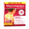 ThermaCare Heat Wraps, Neck & Shoulder Heating Pads & Pain Relief Patches, 5 Count view 1