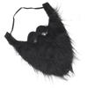 False Beard, Elastic Adjustable Soft Cosplay Beard for Cosplay for Halloween(Large Black Beard) view 3