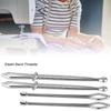 Elastic Band Threader, Anti Oxidation Stainless Steel Elastic Band Threader Tweezers Grab Fast Exquisite Workmanship for Home for Tailor Shop for Grab Fast view 2
