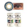 Celebration Color Yearly Coloured Contact Lenses 1 Pair (Breezy Blue,-8.50) view 1