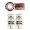 Celebration Color Yearly Coloured Contact Lenses 1 Pair (Purple Aura,-2.25) view 1