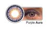 Celebration Color Yearly Coloured Contact Lenses 1 Pair (Purple Aura,-2.25) view 2