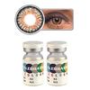 Celebration Color Yearly Coloured Contact Lenses 1 Pair (Honey Allure,-3.25) view 1