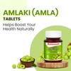 Baidyanath Amlaki (Amla) 60 Tablets - Natural Health Booster for Enhanced Hair, Skin, Digestive Health, Metabolism Support and Sugar Level Management view 2