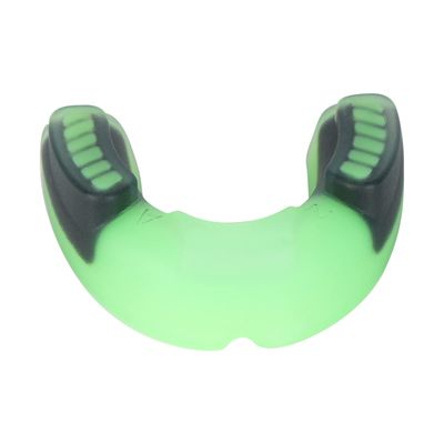 Flavored Mouth Guard, Protect Cheeks Mouth Guard for Lacrosse for Boxing for Basketball for Hockey(Green black)