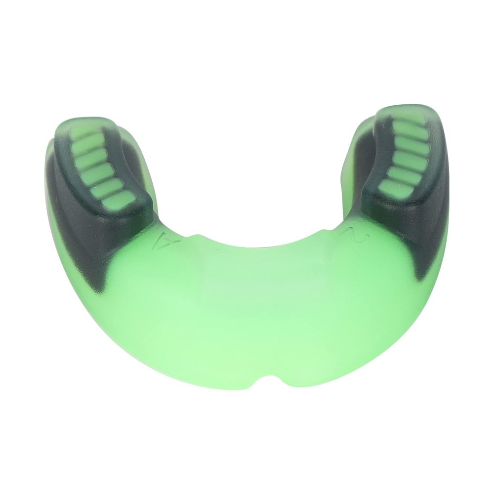 Flavored Mouth Guard, Protect Cheeks Mouth Guard for Lacrosse for Boxing for Basketball for Hockey(Green black)