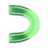 Flavored Mouth Guard, Protect Cheeks Mouth Guard for Lacrosse for Boxing for Basketball for Hockey(Green black) view 4