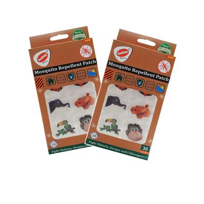 RunBugz Mosquito Repellent Patches For Kids - 30 Patches - Pack of 2 -with 12hr. Protection With Citronella, Lemongrass & Eucalyptus Oil Protects from Dengue, Malaria, Chikungunya