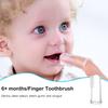 6 in 1 Baby Training Toothbrush Set - Infant to Toddler Toothbrush Oral Care Toothbrush for Baby - Food Grade Silicone,Extra Soft Bristles,Perfect for 6+,12+,24+ Months,Baby Essentials Gift(6-Pack) view 3