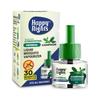 Happy Nights Mosquito Repellent | Herbal Comphor Repellent | Prevents from Mosquitoes | Safe for Children | 45 ML Repellent (Pack of 2 Refill plus 1 machine) view 3