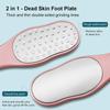 Ubersweet Imported Dead Skin Callus Remover 2 in 1 Foot File Foot Professional Foot Grater Stainless Steel Pedicure Rasp Pedicure Tools Rose Gold_177155 view 4