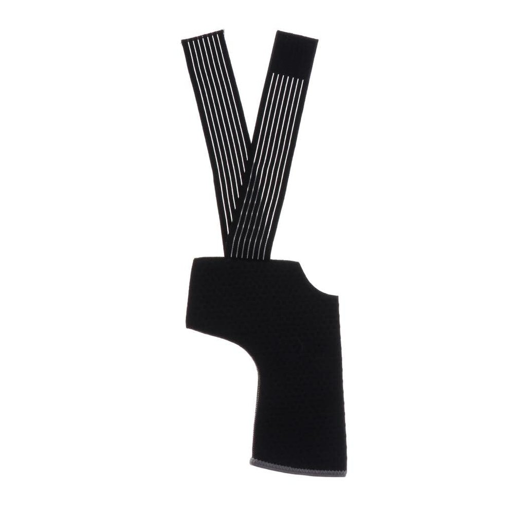 1Pcs Sports Ankle Support Compression Brace Foot Wrap Protector Guard L
