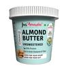 Jus' Amazin Creamy Almond Butter - Unsweetened (1 Kg Tub) | 25% Protein | Only Whole Almonds (100% Pure) | Zero Additives | Keto | Plant Based Nutrition | Clean Nutrition view 1